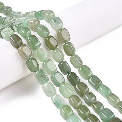 Natural Green Aventurine Beads Strands