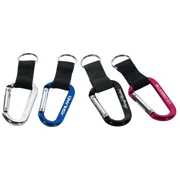 150 Custom Alta Carabiner Keyring - Aluminum