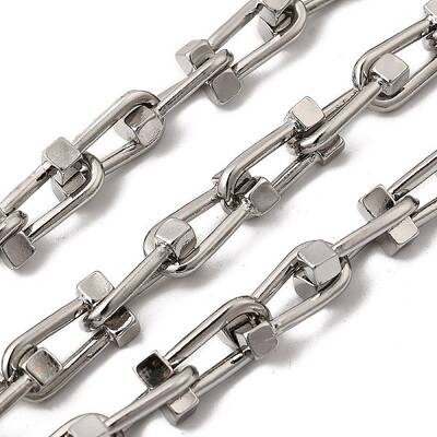 Brass Cube Link Chains