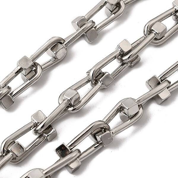 Brass Cube Link Chains