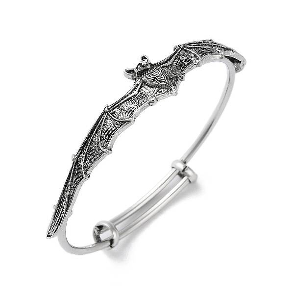 Gothic Bat Alloy Expandable Bangles