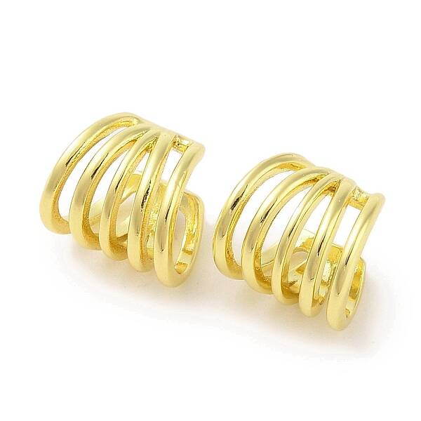 Brass Cuff Earrings for Women