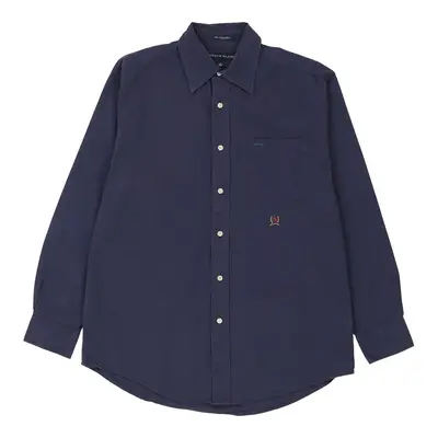 Tommy Hilfiger Shirt - Medium Navy Cotton