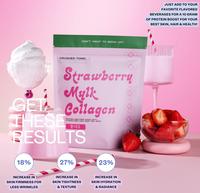 Marine Collagen - Strawberry Milk for Skin, Hair & Health - 150GRAM - Gluten Free GMO Free Skin Care Hair & Nail Care Healthc...