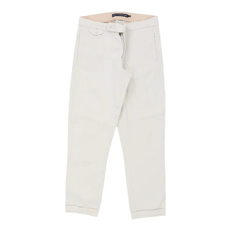 Ralph Lauren Sport Chinos - 30W UK 8 White Cotton