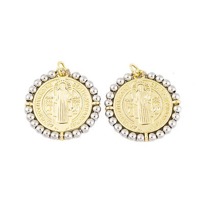 Rack Plating Brass Pendants