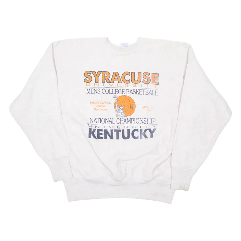 RUGGED SWEATS University Of Kentucky Basketball Mens Sweatshirt Grey USA XL