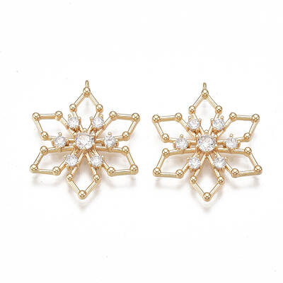 Brass Filigree Pendants