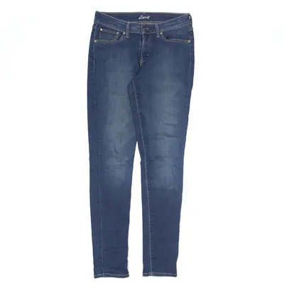 LEVI'S Jeans Blue Denim Regular Skinny Stone Wash Womens W27 L29