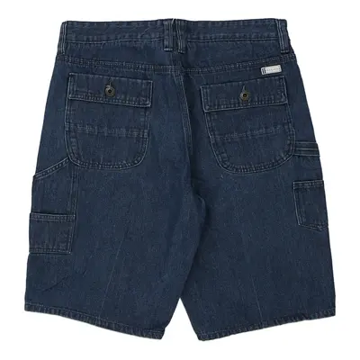 Sean John Carpenter Shorts - 36W 13L Blue Cotton