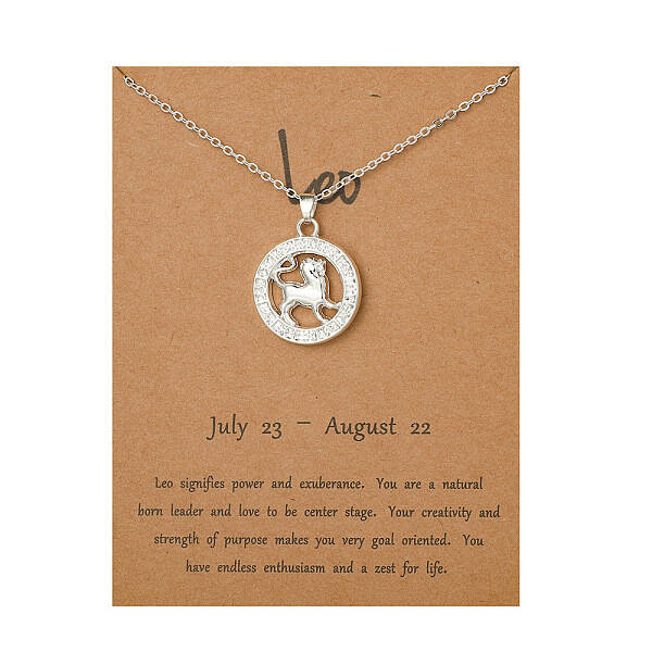 Alloy Constellation Pendant Necklaces