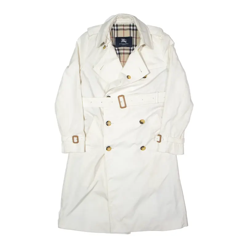 BURBERRY Cream Trench Coat S