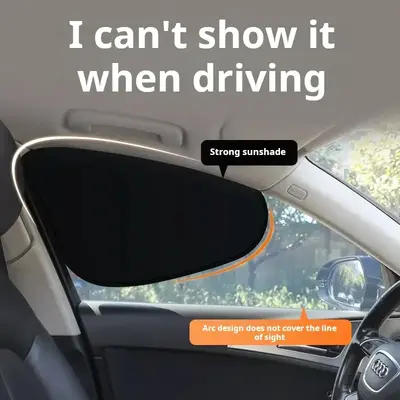 Magnetic Car Shade – Instant Sun Protection & Privacy!