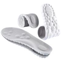 Soft Elastic Breathable Shoe Insoles, Sweat Absorbent, Lightweight and Soft Insoles for Comfortable and Non Tiring Feet  Foot...