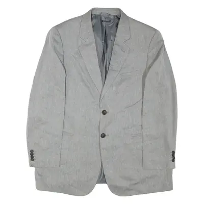 Mens Blazer Jacket Grey XL