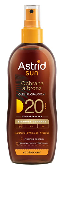 Astrid Olio Abbronzante Spf 20 Sun 200 Ml