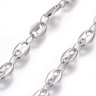Tarnish Resistant 304 Stainless Steel Coffee Bean Chain