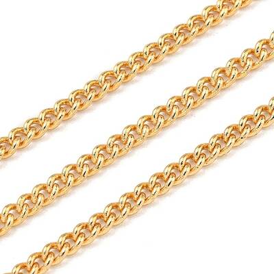 Brass Twisted Chains