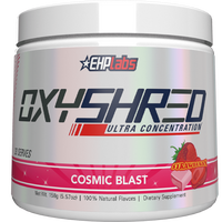 EHPlabs OxyShred Ultra Concentration Pre Workout Powder - 33 Serves, 150mg Caffeine, sugar free, Vegan-Friendly, Gluten-Free,...
