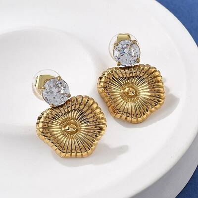 304 Stainless Steel Stud Earrings