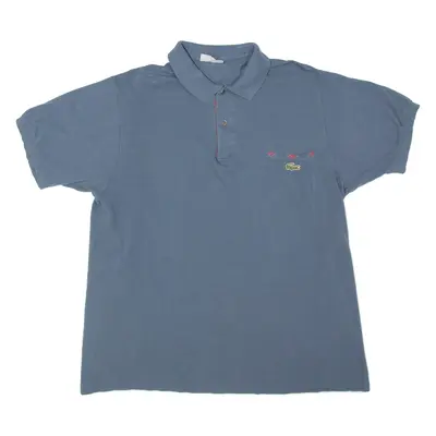 LACOSTE Mens Polo Shirt Blue XL