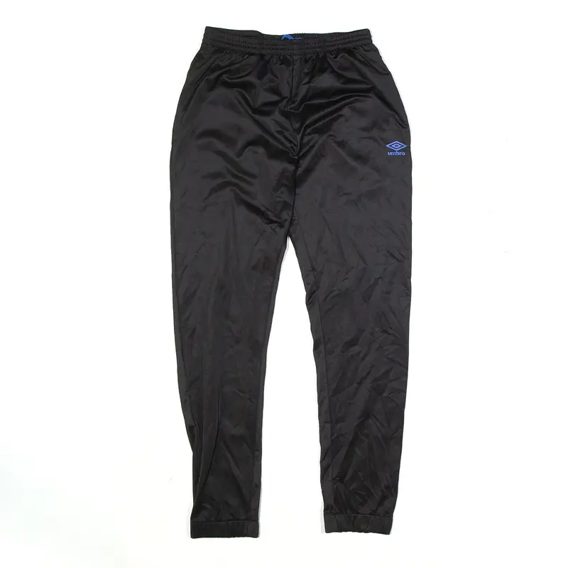 UMBRO Track Pants Black Tapered Mens S W26 L29