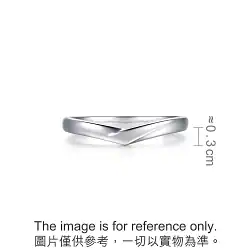 'Starry' 950 Platinum Ring