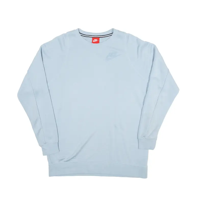 NIKE Sweatshirt Blue Mens S