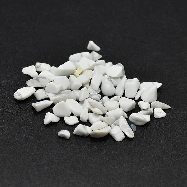 Howlite Chip Beads