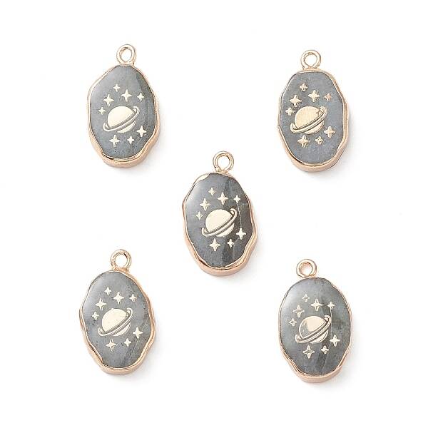 Natural Labradorite Pendants