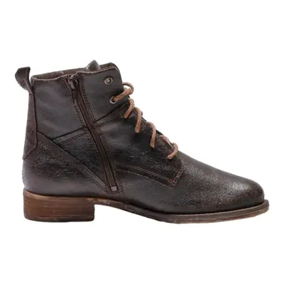 JOSEF SEIBEL Ankle Boots Brown Leather Womens UK 4