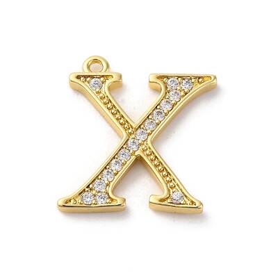 Rack Plating Brass Micro Pave Cubic Zirconia Pendant