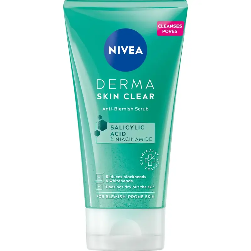 Nivea Derma Clear Exfoliant 150ml