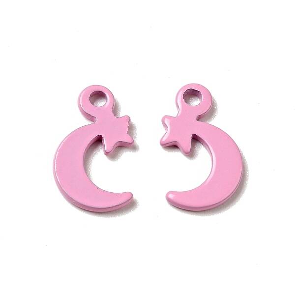 Spray Painted 201 Stainless Steel Charms