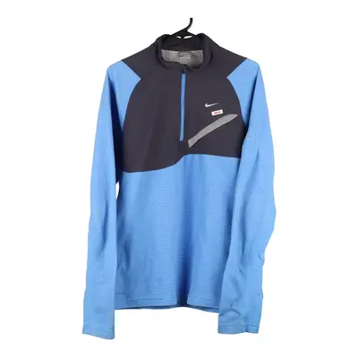 Nike Fleece - Medium Blue Polyester