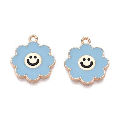 Alloy Enamel Pendants