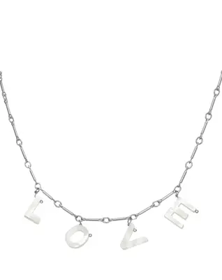 Mama Necklace | Metal Color: Silver