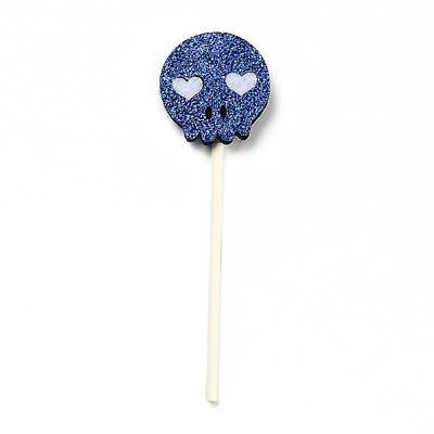 Felt Cloth & Paper Skull Cake Insert Card Decoration