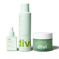 Kelsey's Divi Bundle 2.0 – Divi Scalp Serum, Dry Shampoo, Whipped Treatment Mask
