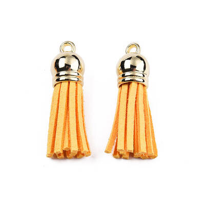 Faux Suede Tassel Pendant Decorations