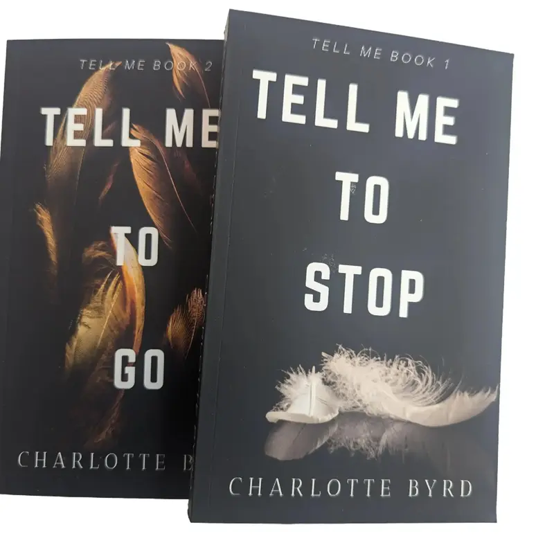 Tell Me to Stop SIGNED paperback bundle book lover romance paperback smut  books