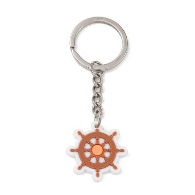 Cartoon PVC Pendant Keychain