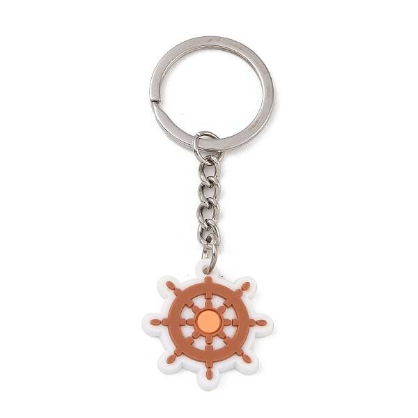 Cartoon PVC Pendant Keychain