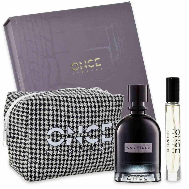 Cofanetto Regalo Once: Profumo Once - Courield Edpi 100 Ml + Viaggio 10 Ml + Pochette