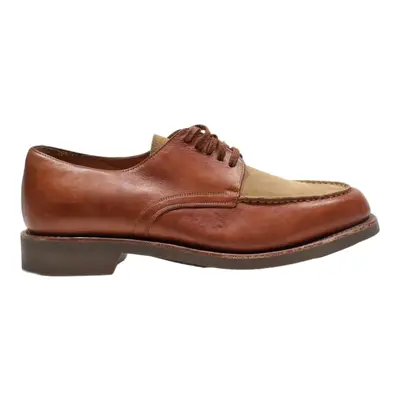 POLO RALPH LAUREN Moccasin Shoes Brown Leather Mens UK 10.5
