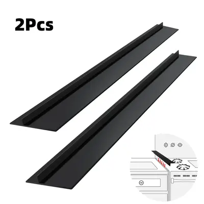 Kitchen Silicone Cover, Heat Resistant Oven Filler Seals Between Stovetop and Counter, Oil-proof & Oil-proof Sealing Strip