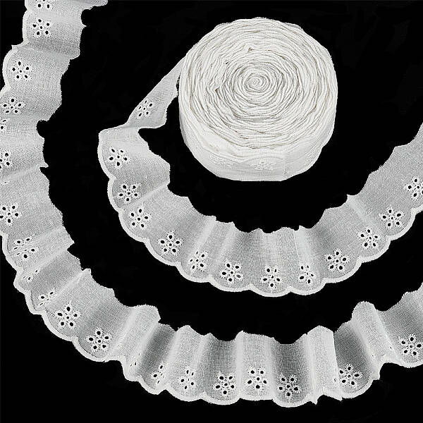 Polyester Hollow Flower Lace Trim