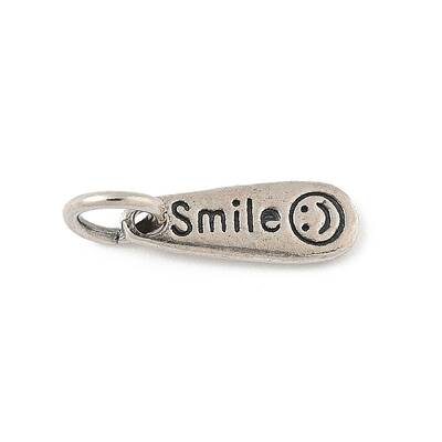 925 Sterling Silver Smile Face Charms
