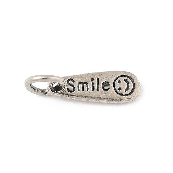 925 Sterling Silver Smile Face Charms