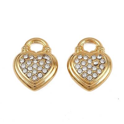 304 Stainless Steel Rhinestone Pendants